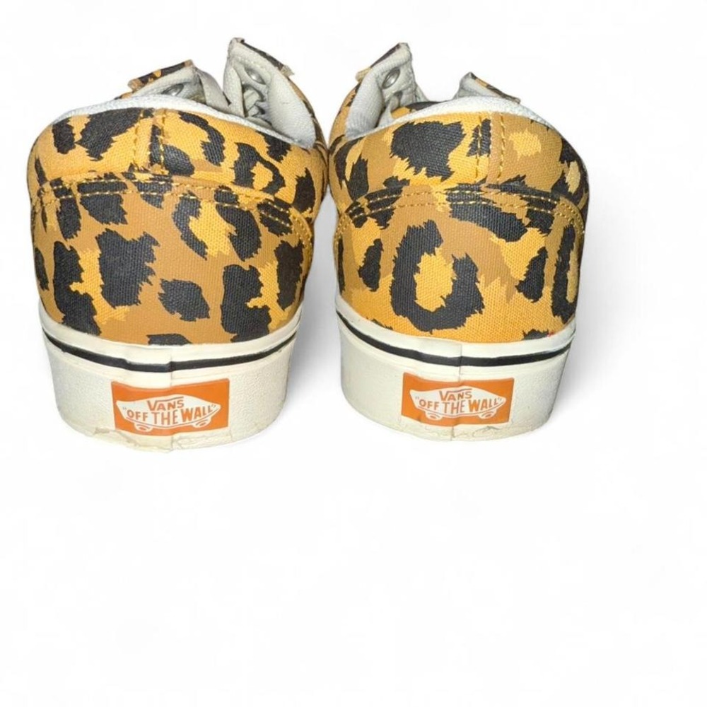 VANS‎ OFF THE WALL LEOPARD CHEETAH SKATER SHOES UNISEX MENS 7/LADIES 8.5 - Picture 5 of 8